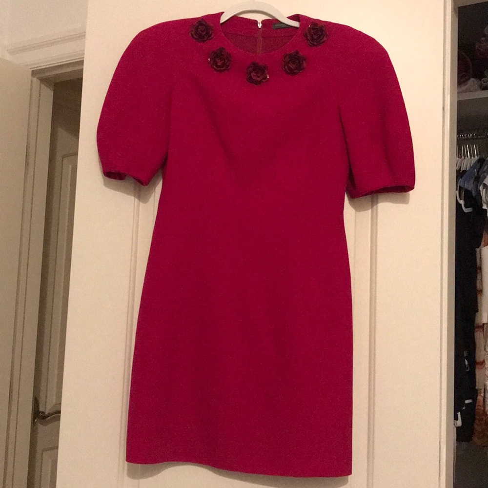 Alexander Mcqueen Pink Cocktail Dress